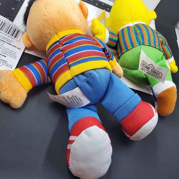 Sesame Street Bert and Ernie 10 inch plush NWT - Picture 4 of 4